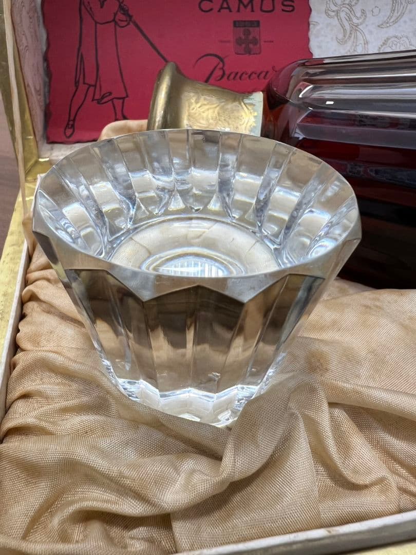 【未開栓】CAMUS カミュ　バカラ　コニャック オリジナルボックス　ブランデー