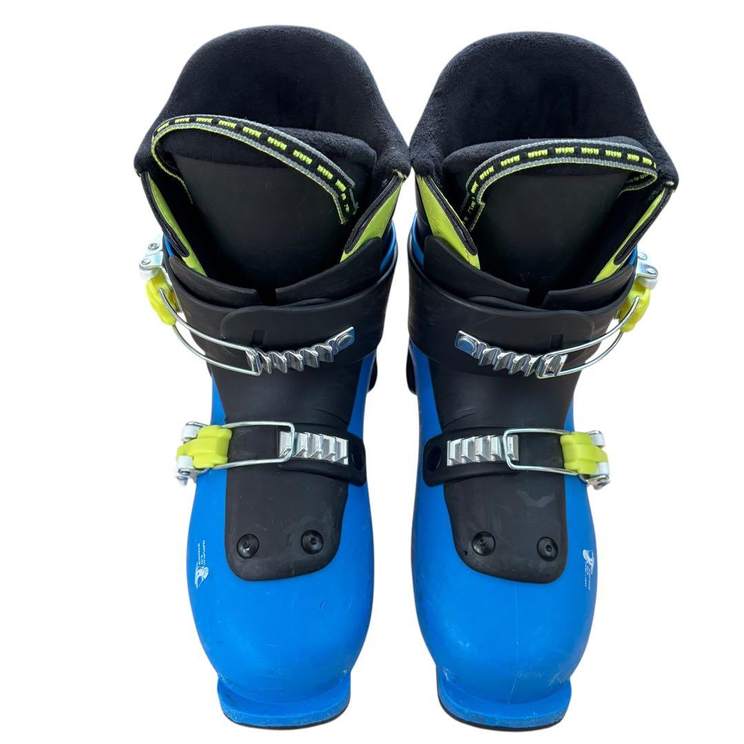 男の子　ジュニア　110cm head 21-21.5cm スキー　ストック付