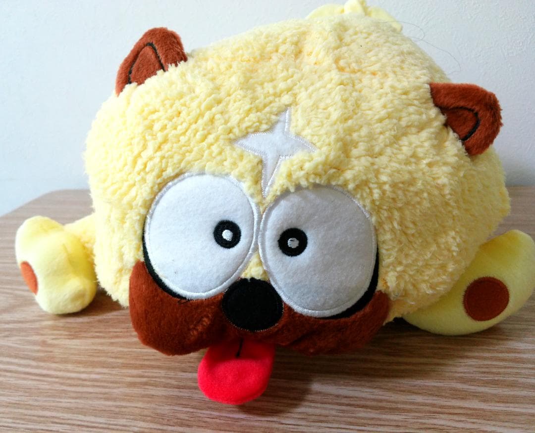 忍者ハットリくん　獅子丸(チャウチャウ犬)　ぬいぐるみ　アミューズメント専用景品