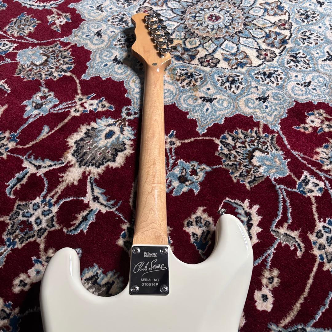 【レア美品】Burns LONDON / Cobra DX ホワイト　ギター