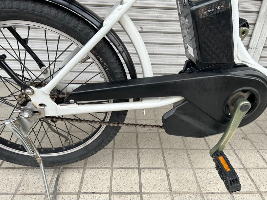 パナソニック電動自転車 20インチ 大容量バッテリー16Ah 鍵2個付き