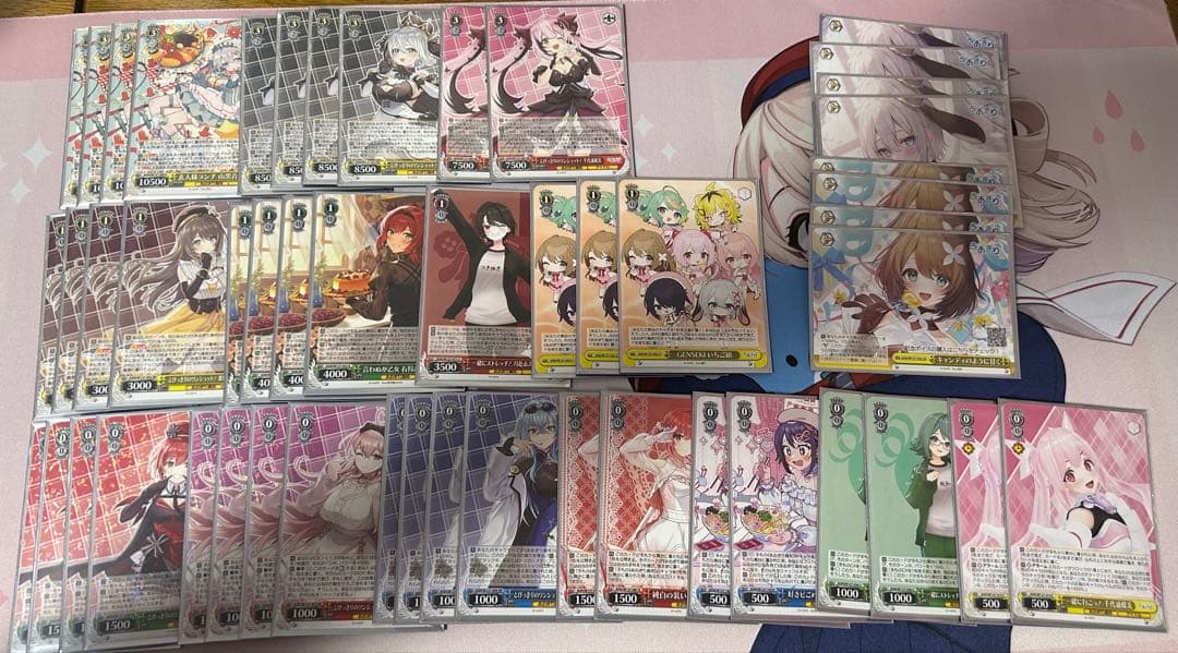 値下げ⭕️ ヴァイスシュヴァルツ あおぎり高校 デッキ パーツ付き