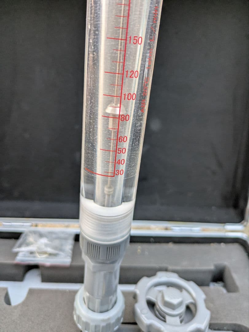 動作品　ゴムホース付き　DUO-80 左ばっ気　ブロワー　エアー　右散気変更可
