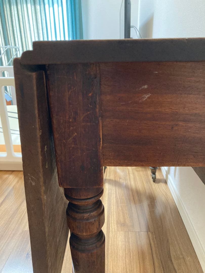 ゲートレッグテーブル　アンティーク　バタフライテーブル