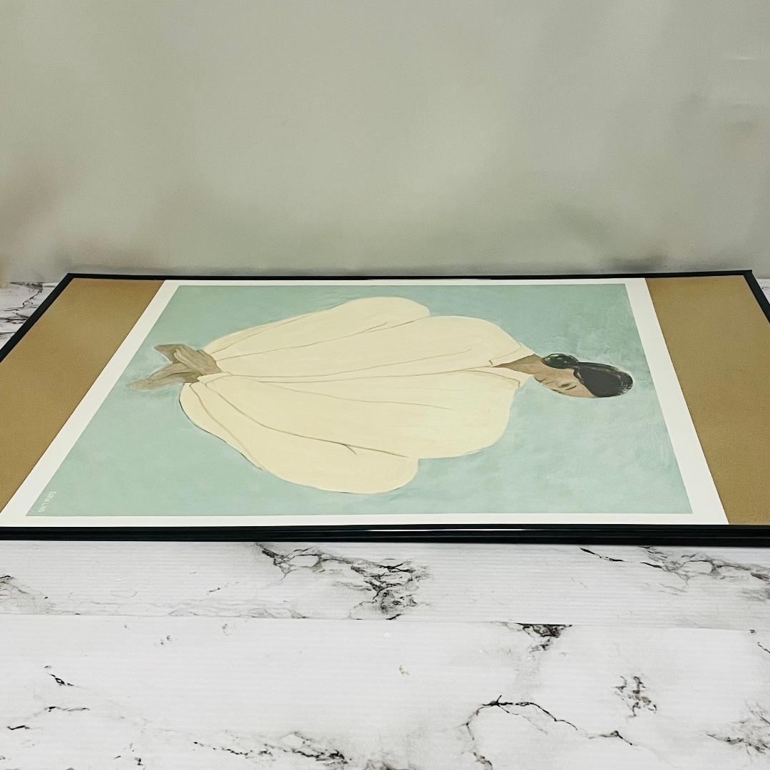 Sofia Lind（ソフィア・リンド） 北欧ポスター 　フレーム付　人物画