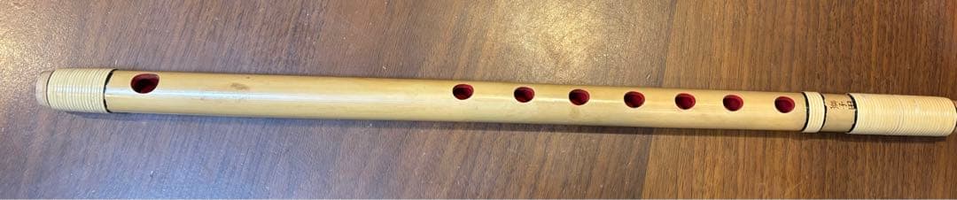 篠笛 竹製 7穴 2本セット　6本調子　5本調子