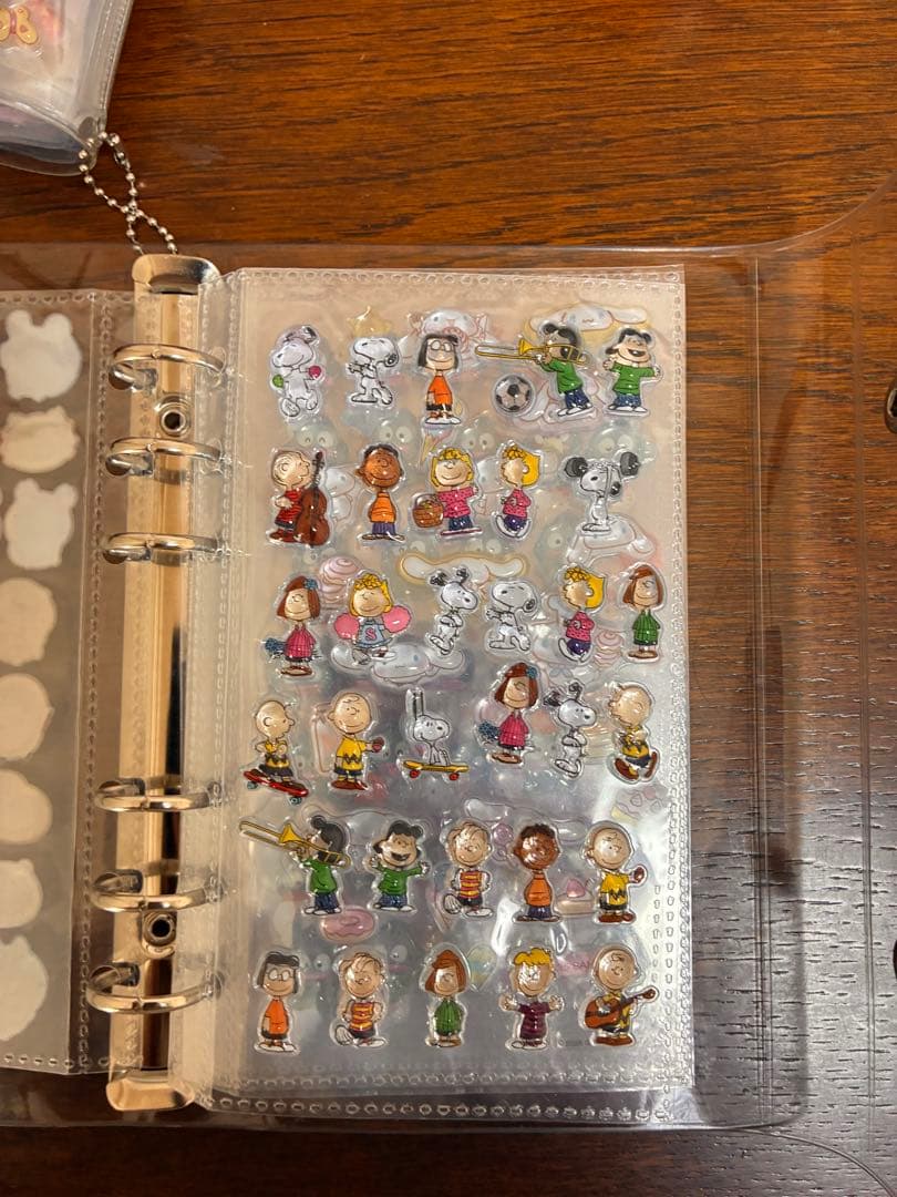 A6バインダー、シール、ミニシール帳付き