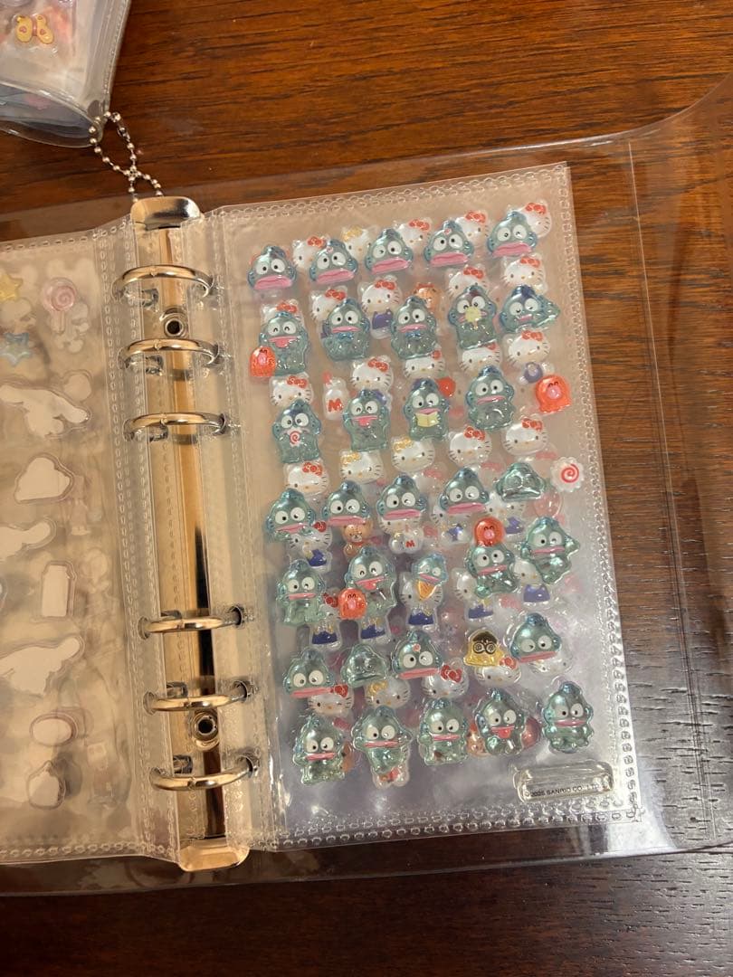 A6バインダー、シール、ミニシール帳付き