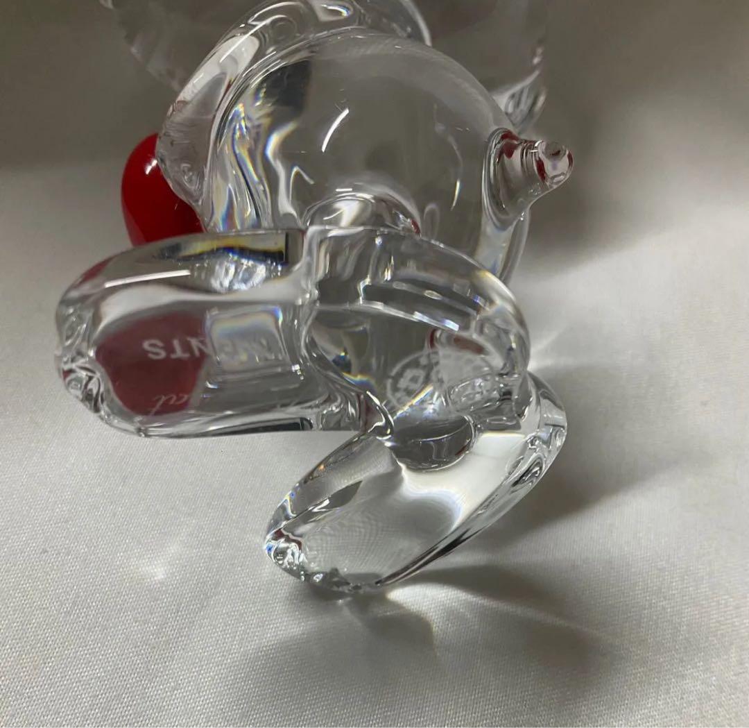 Baccarat スヌーピー クリスタルフィギュア