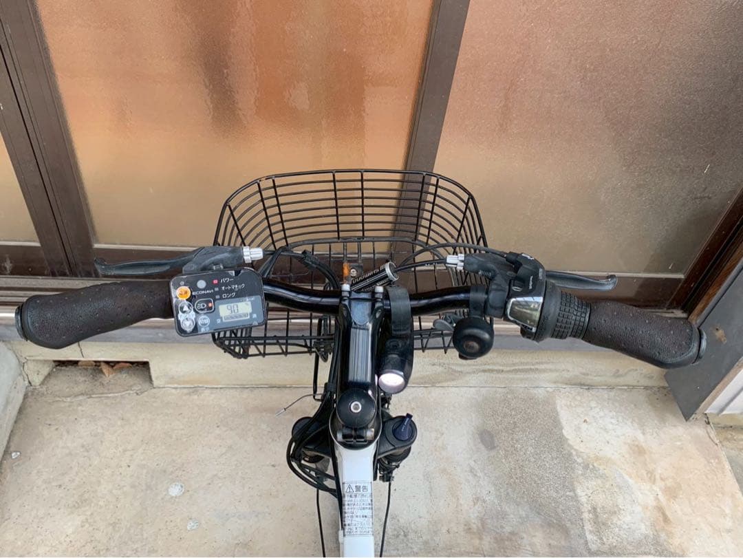 電動自転車　No.6722 パナソニック　ハリヤ 26インチ ホワイト