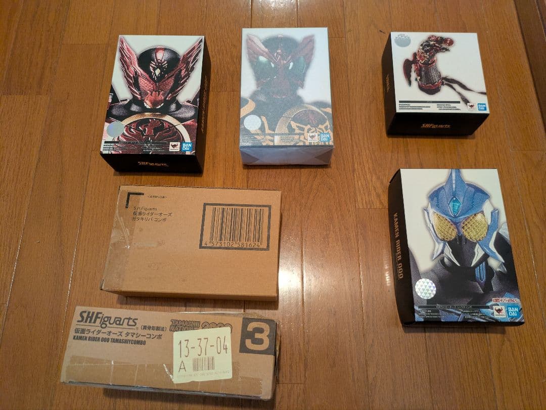 仮面ライダーオーズ S.H.Figuarts（真骨彫製法) 一部開封品アリ