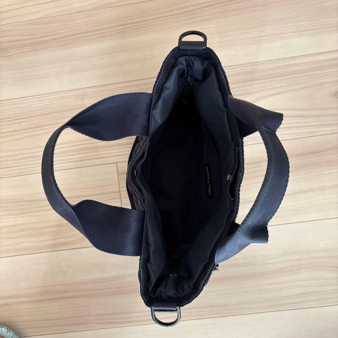 BRIEFING ネイビー ショルダーバッグ