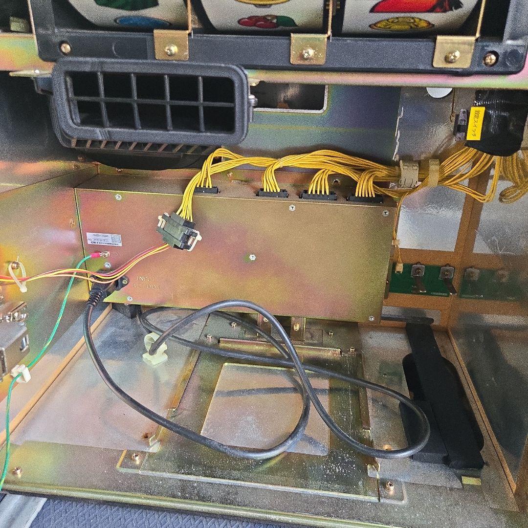 スロット　4号機　押忍番長　漢湯パネル　不要機付