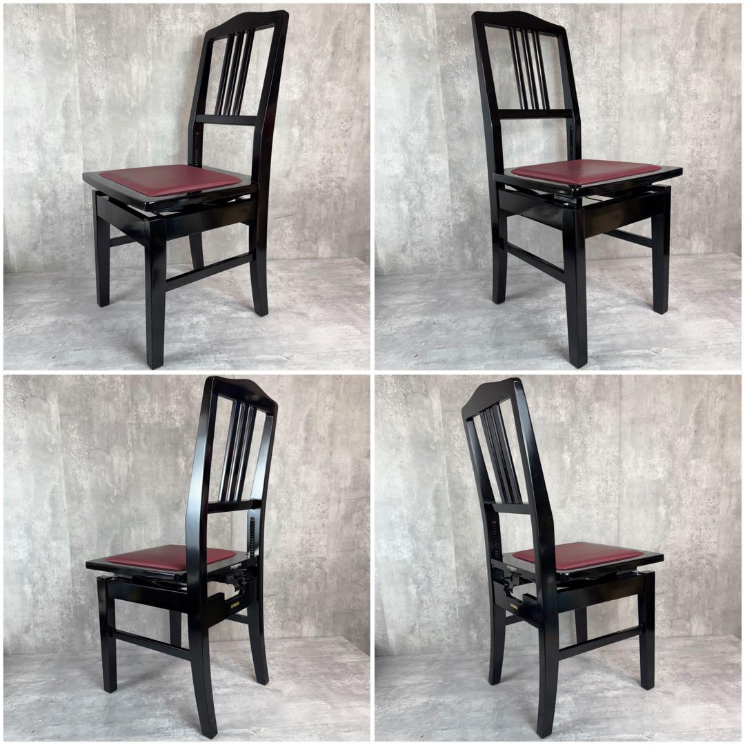 YAMAHA トムソン椅子 No.5 (PI5) 艶出塗装 座面エンジ