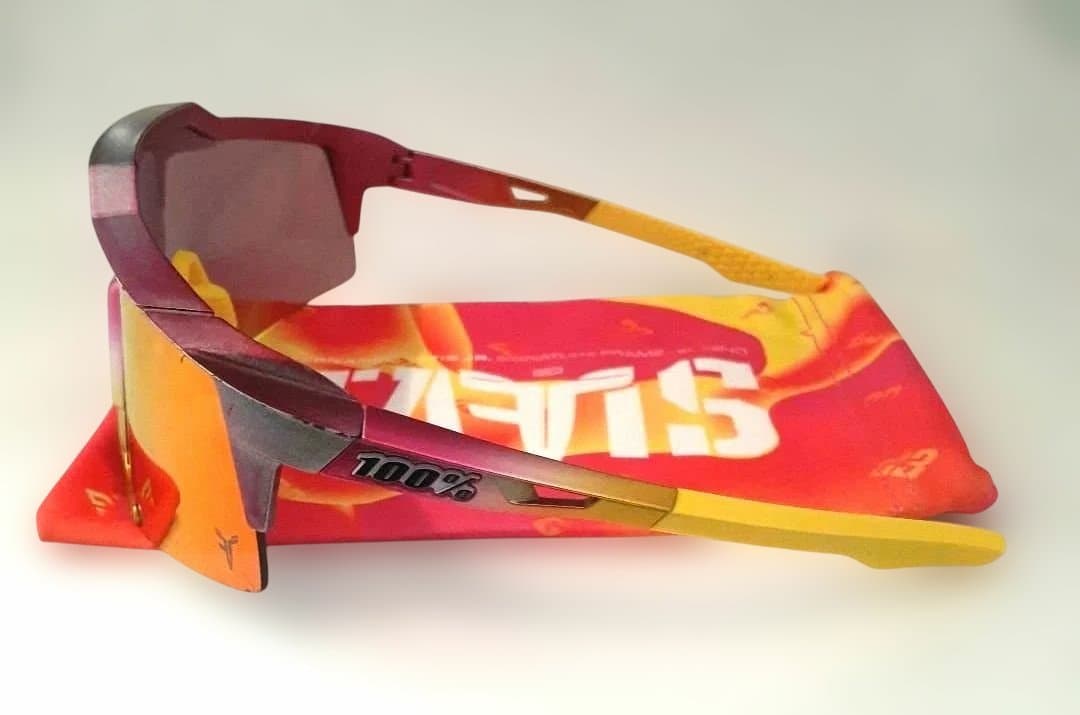 中古 100% SPEEDCRAFT タティス ワンハンドレッド サングラス