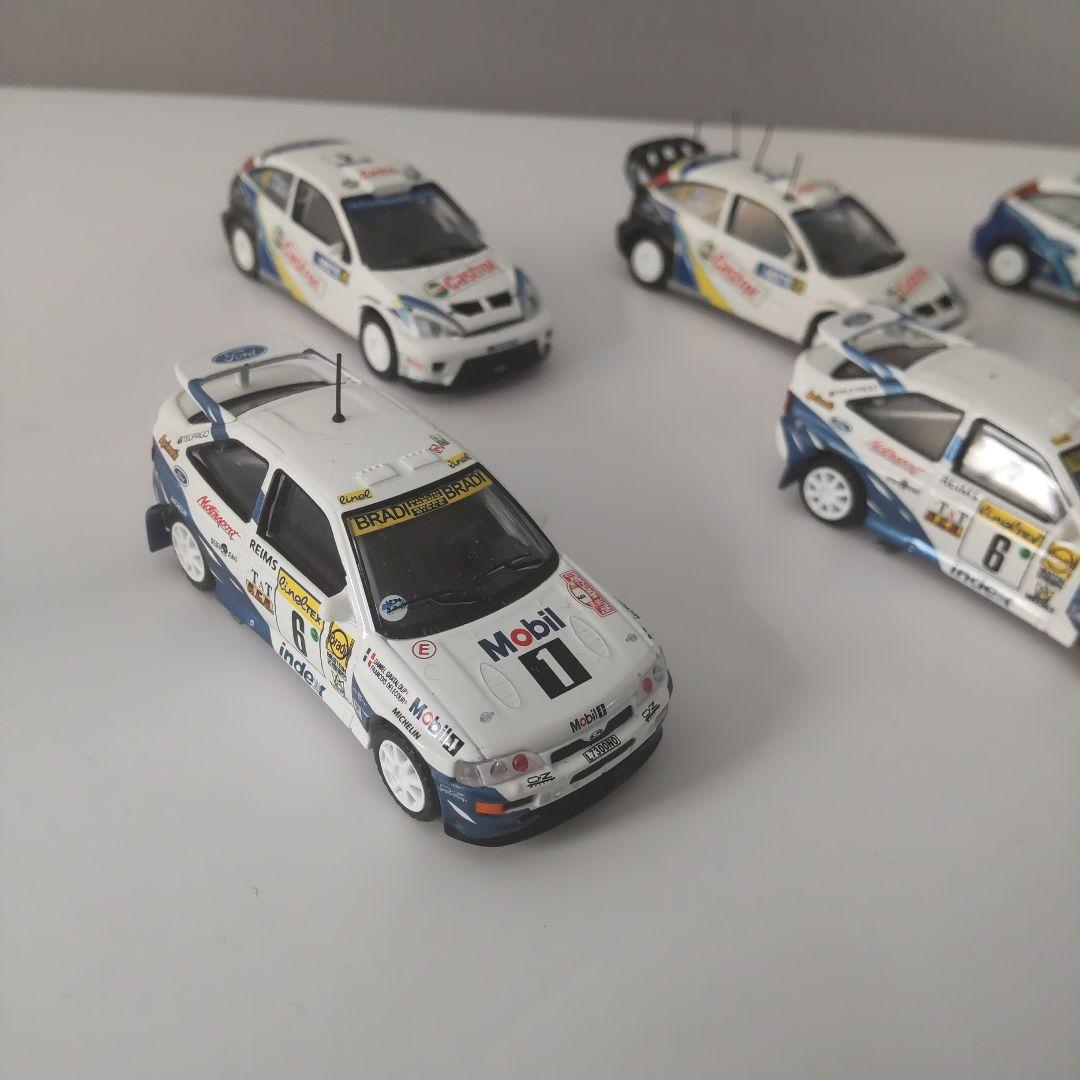 フォード　フォーカス、シエラ、エスコート　ラリーカーコレクション　7台セット