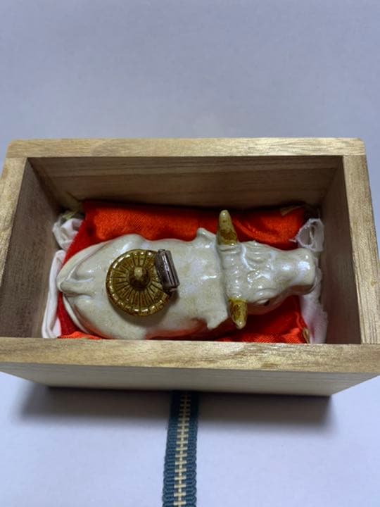 九谷焼　香合　丑