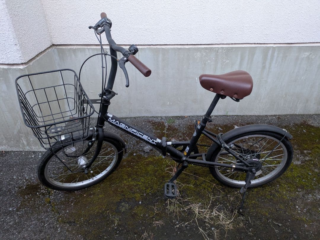 MAGNIFICENT 折りたたみ自転車 ブラック