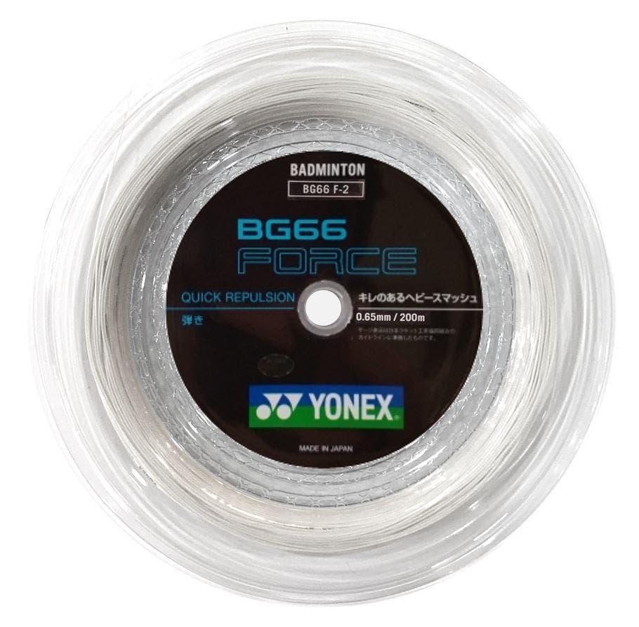YONEX　バドミントン ガット BG66 FORCE 200 m