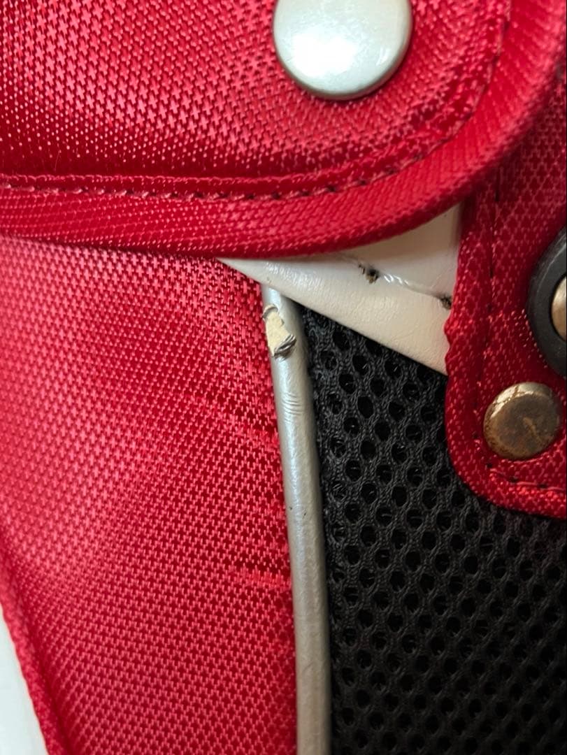 ブリヂストン　BRIDGESTONE キャディバッグ 未使用　赤　タグ付き