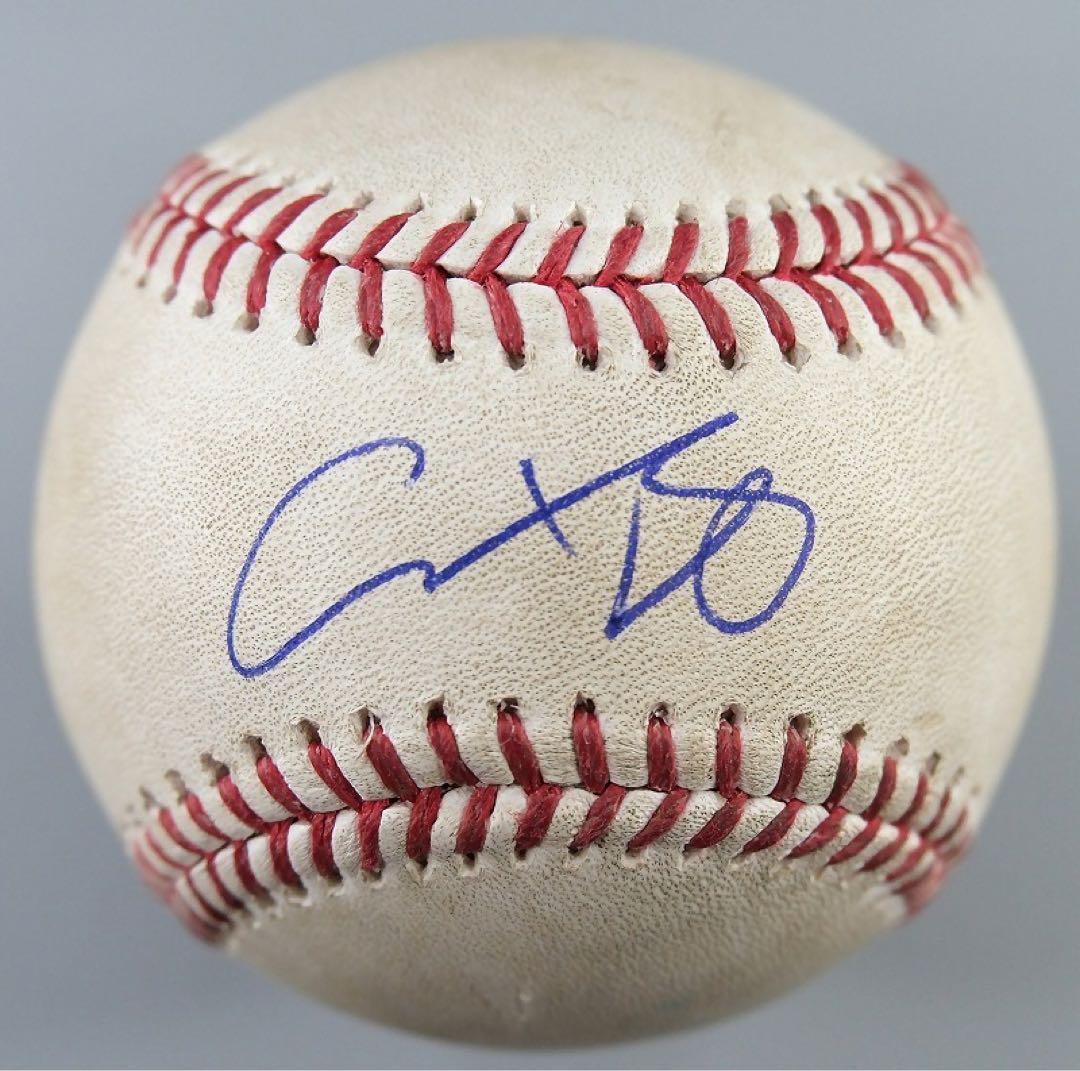 大谷翔平 24年実使用（2本塁打記録試合）直筆サインボール（ロハスの打席で投球）