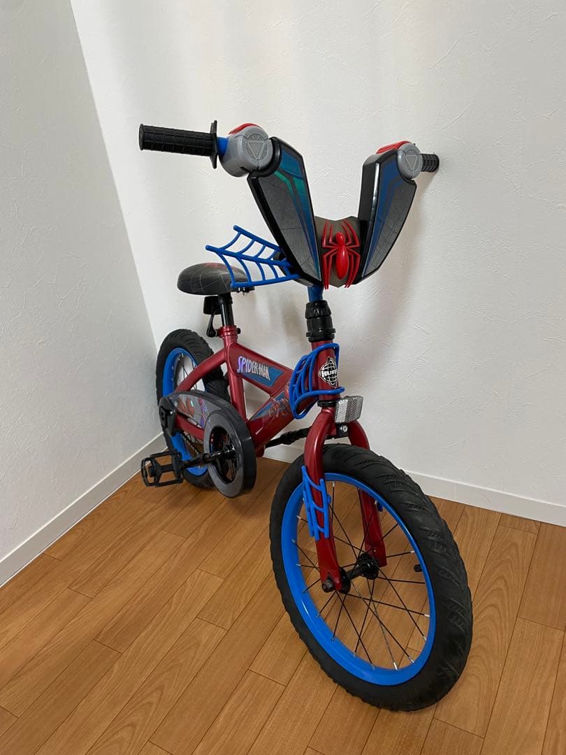 スパイダーマン　自転車　小学生