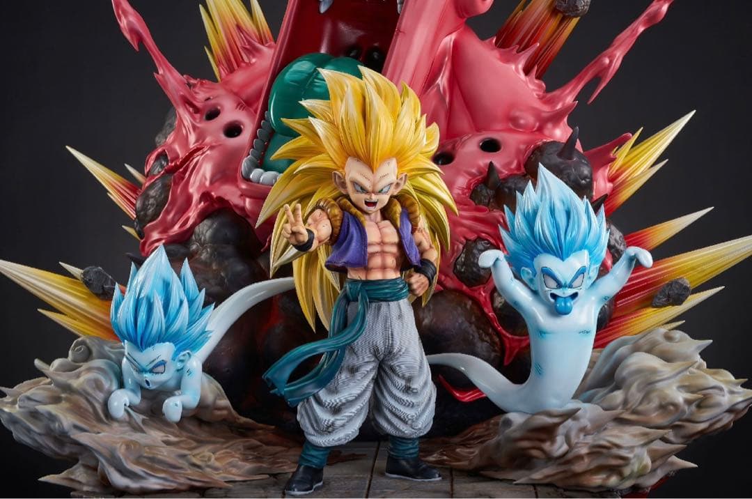 ドラゴンボール 1／6スケール ブウ ゴテンクス フィギュア ガレージキット
