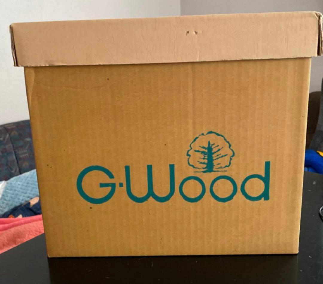 箱ありG-wood 裁縫箱 木製 アンティーク レトロ　ソーイングボックス 木箱