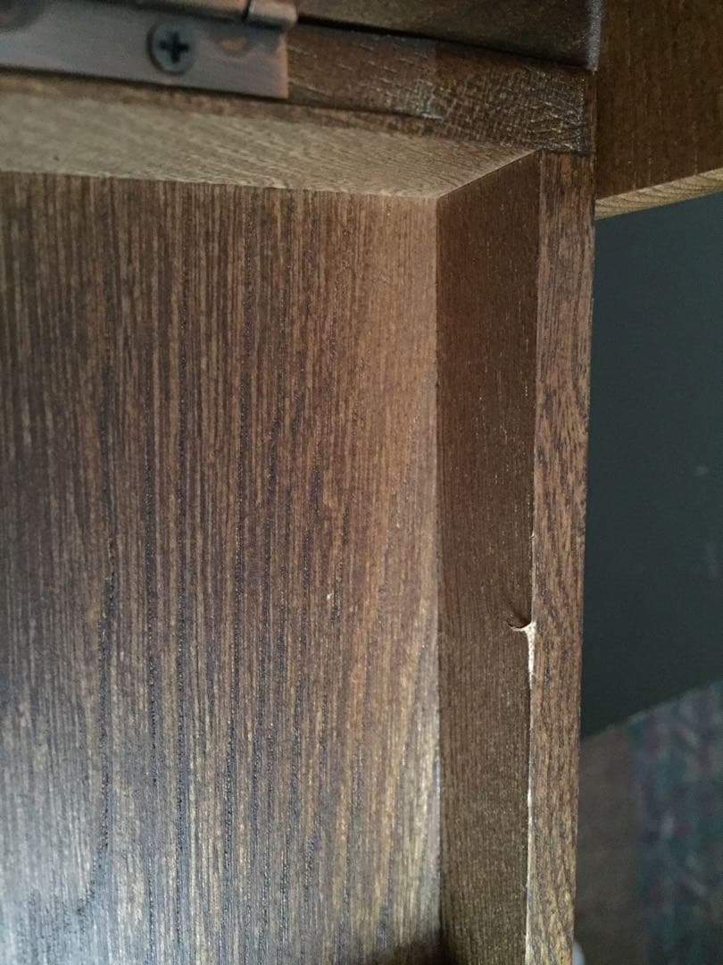 箱ありG-wood 裁縫箱 木製 アンティーク レトロ　ソーイングボックス 木箱