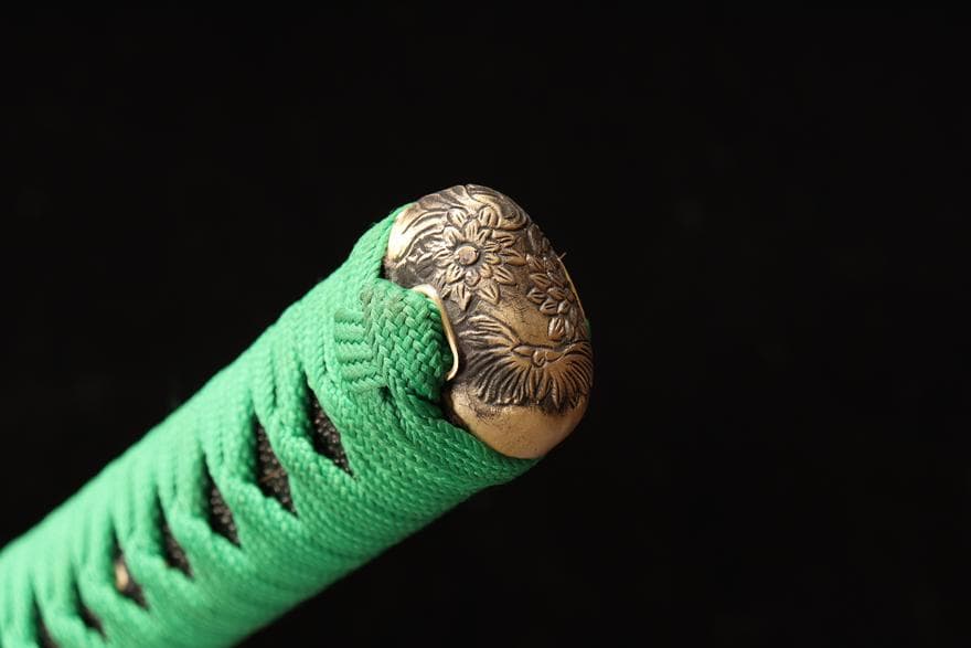 精品銅装T 10焼刃『万花』 日本刀 模造刀 居合刀 斬馬刀 龍泉剣