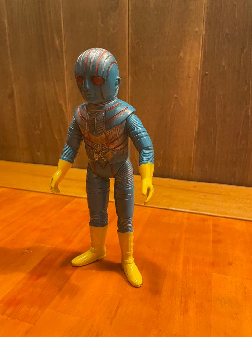 希少　ポピー　ロボット刑事K ソフビ　ミドルサイズ 約21cm