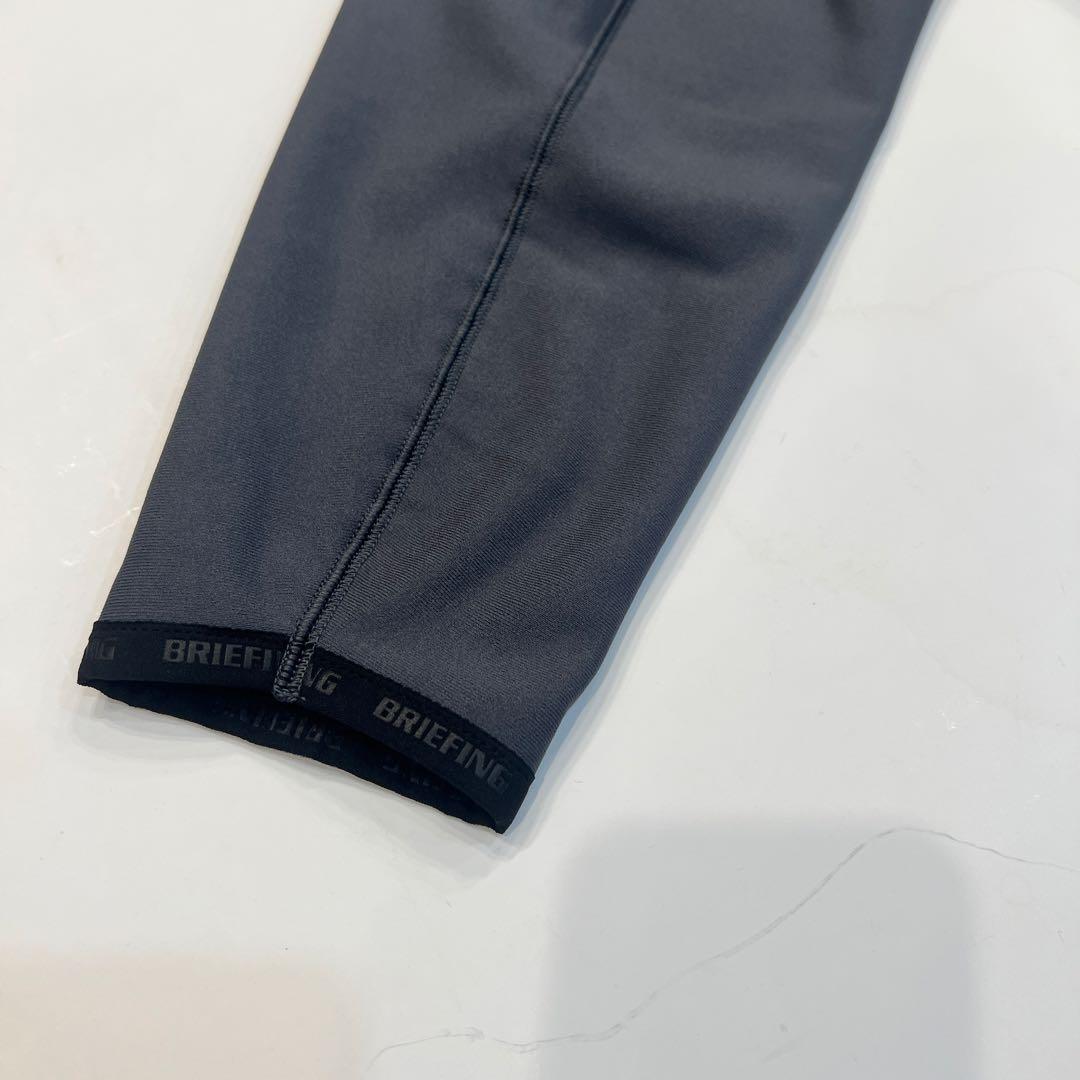 新品　BRIEFING MEN’S LOGO HOODIE チャコール M