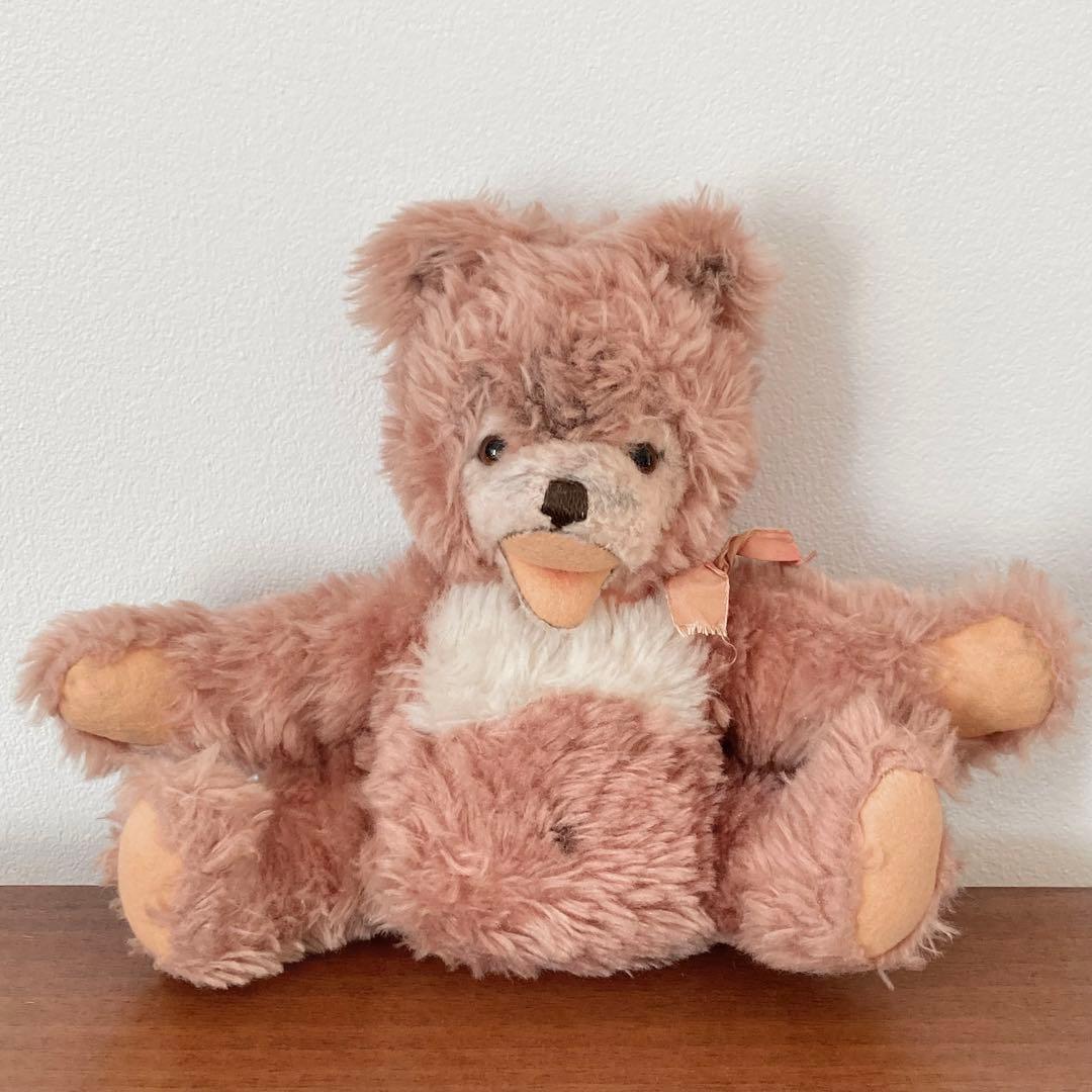 オールドシュタイフ　テディベア　シュタイフ　ぬいぐるみ　ドイツ　ヴィンテージ