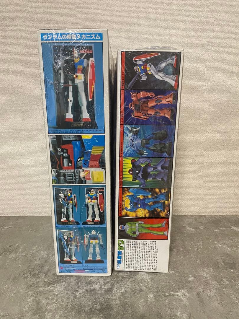 メカニックモデルガンダム1/72ザク1/60スケールセット