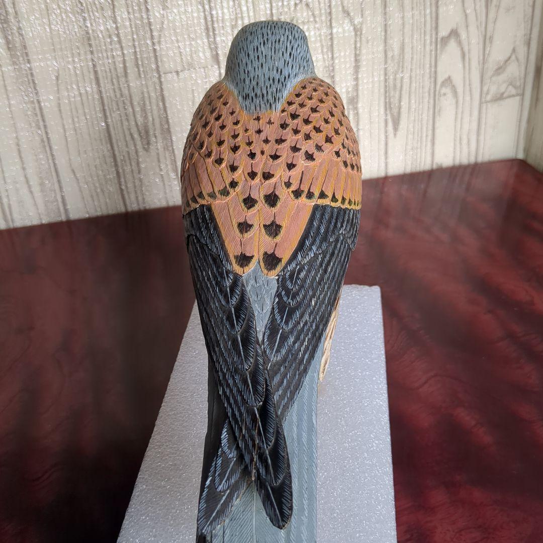 バードカービング　チョウゲンボウ