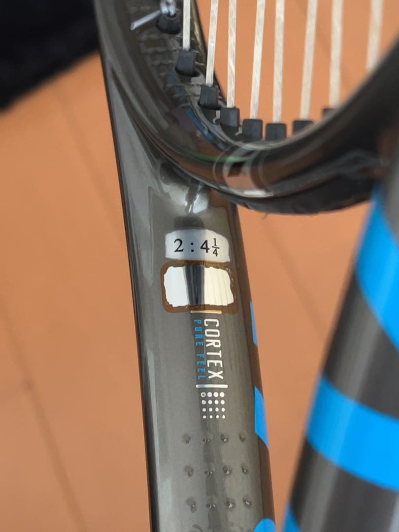 バボラ BABOLAT ピュアドライブV5 テニスラケット グリップ2