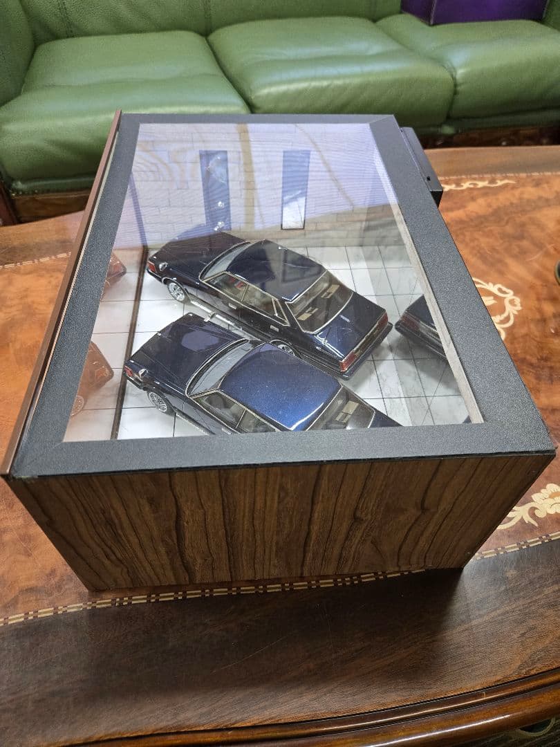 1/18 日産430セドリック グロリア ジオラマケース電飾LED