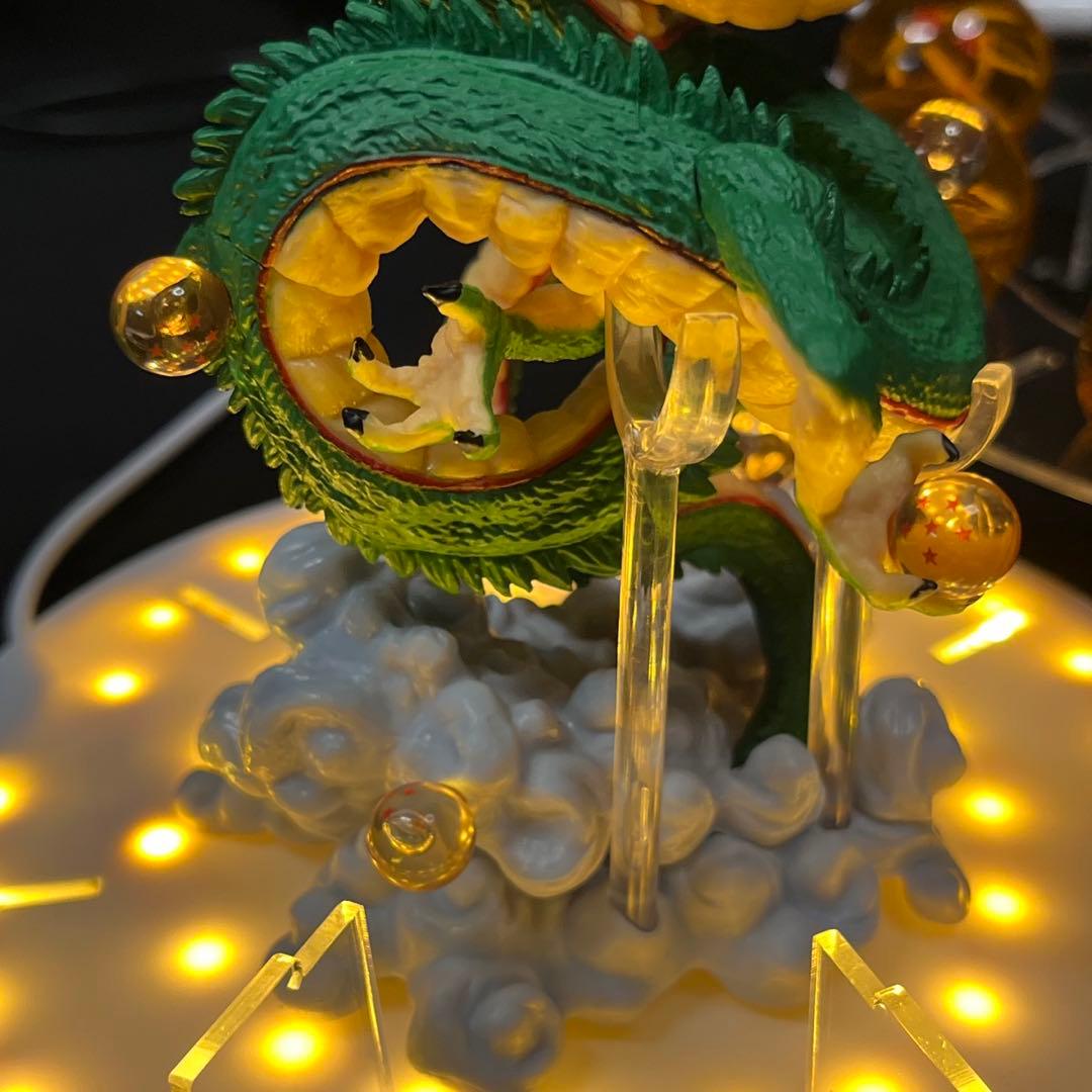 【説明要確認】シェンロン ドラゴンボールフィギュア LEDライト付き