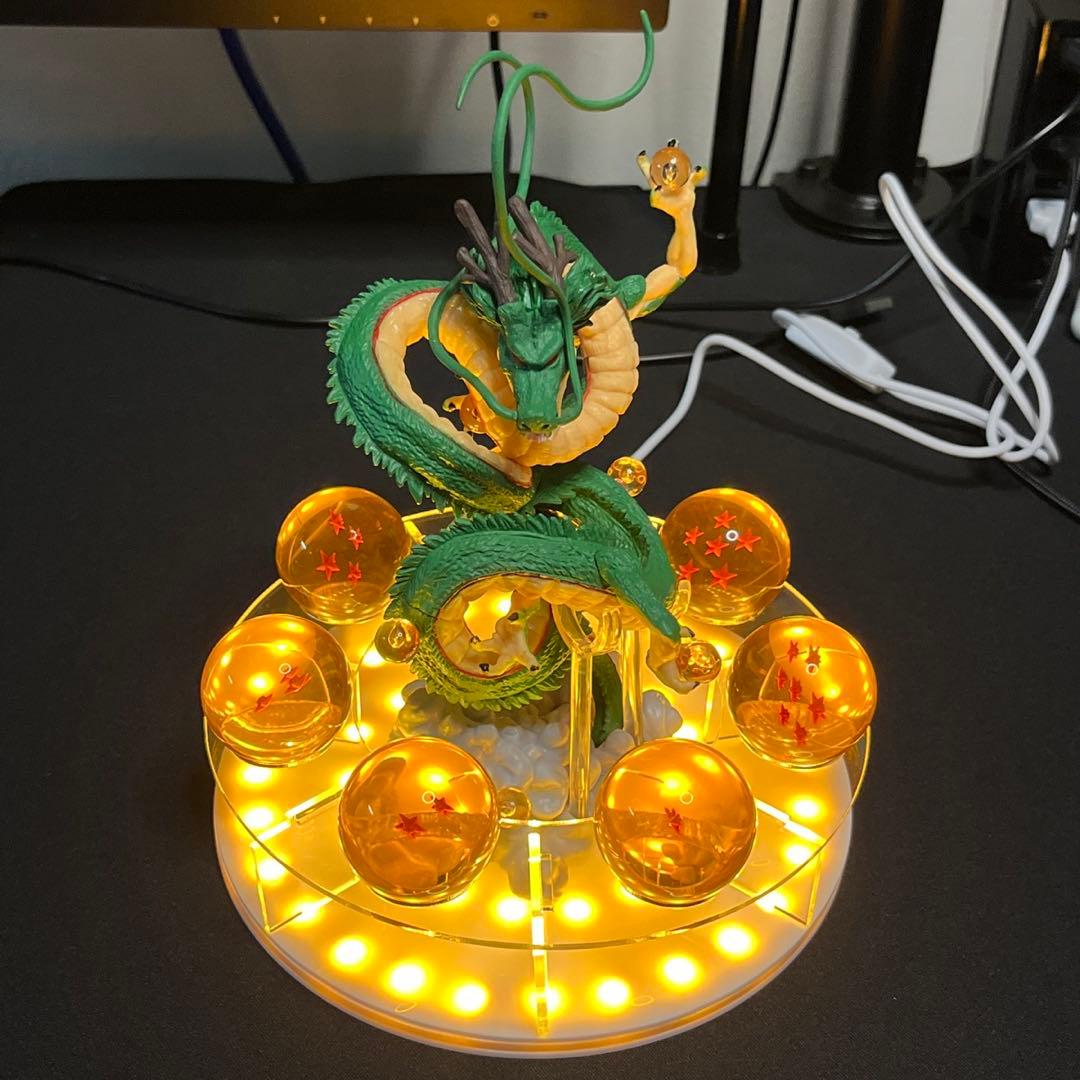 【説明要確認】シェンロン ドラゴンボールフィギュア LEDライト付き