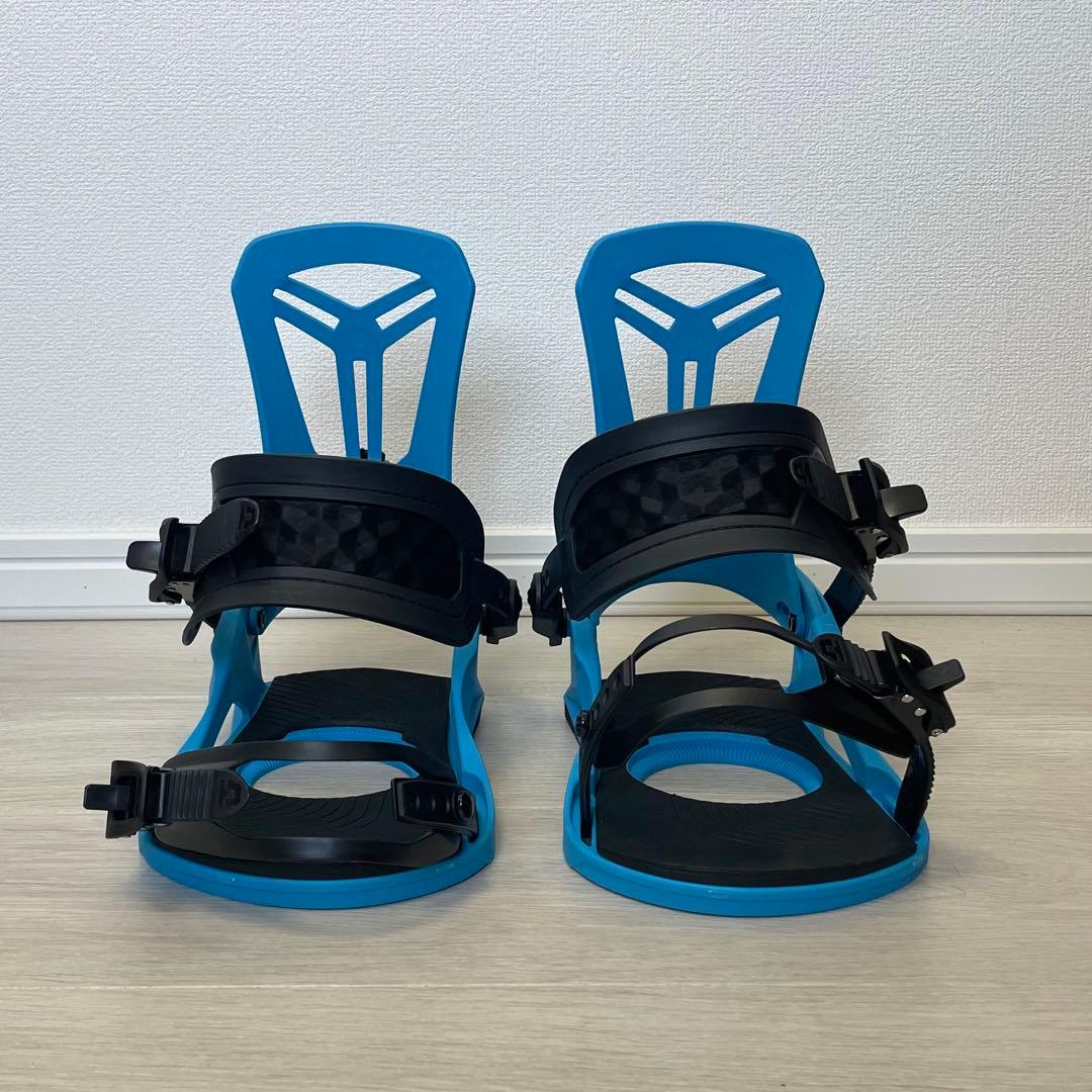 【美品】UNION FLITE PRO スノーボードビンディング 青