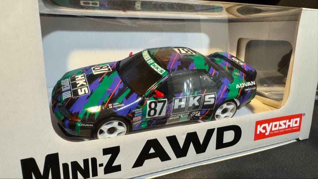 ミニッツAWD HKS スカイライン R32 GT-R 1993 ジャイロ付き