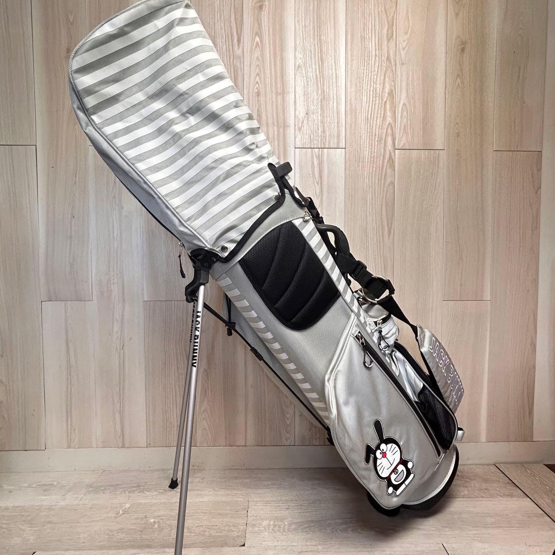 【超レア】ジャックバニー キャディバッグ グレー ドラえもん　コラボ