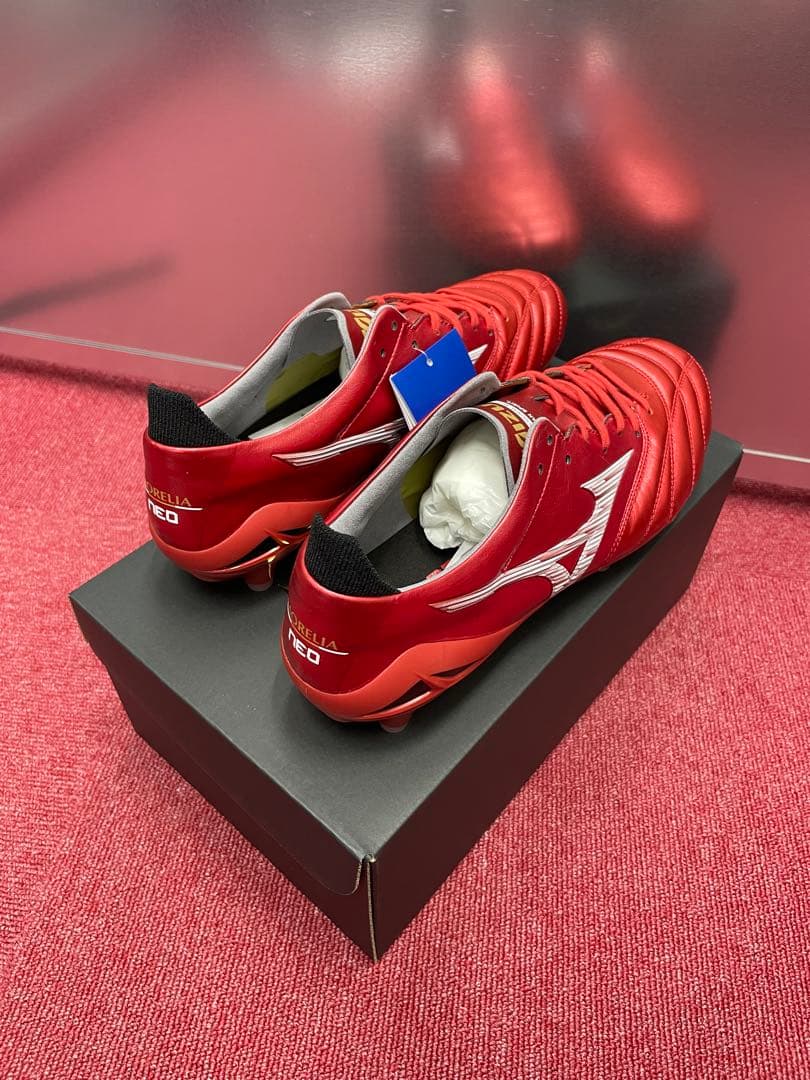 モレリアネオ4 Japan 26.5cm（レッド×ホワイト）