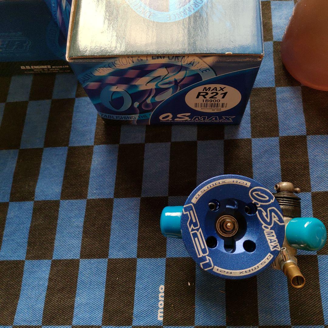 OS MAX R21 2.1ccエンジン 慣らし後保管品