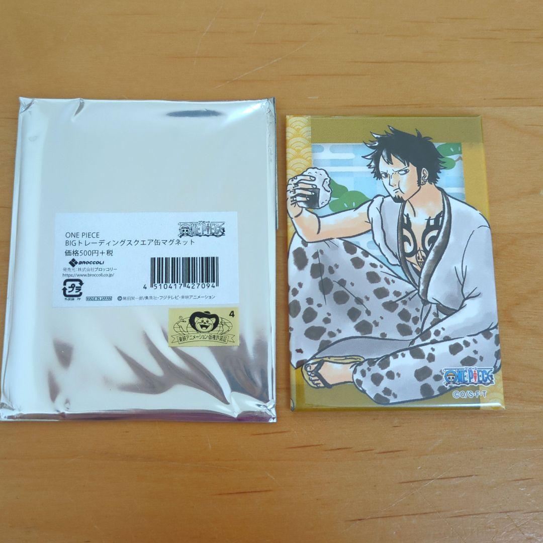 ワンピース スクエア缶マグネット ロー 温泉