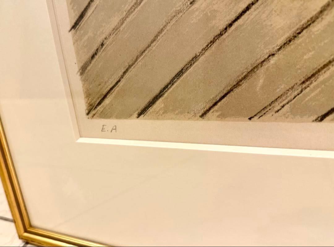 ジャン＝ピエール・カシニョール リトグラフ EA版 額装 直筆サイン入り