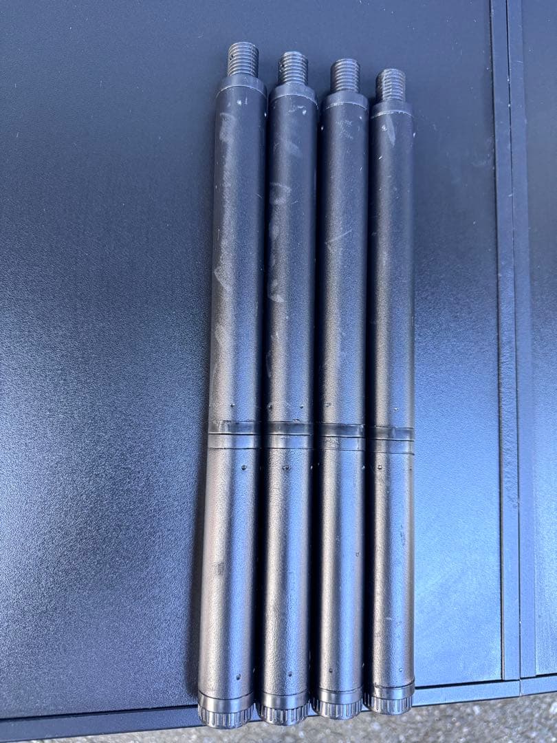 DOD グットラックテーブル 折りたたみ　高さ調整可4段階ブラック