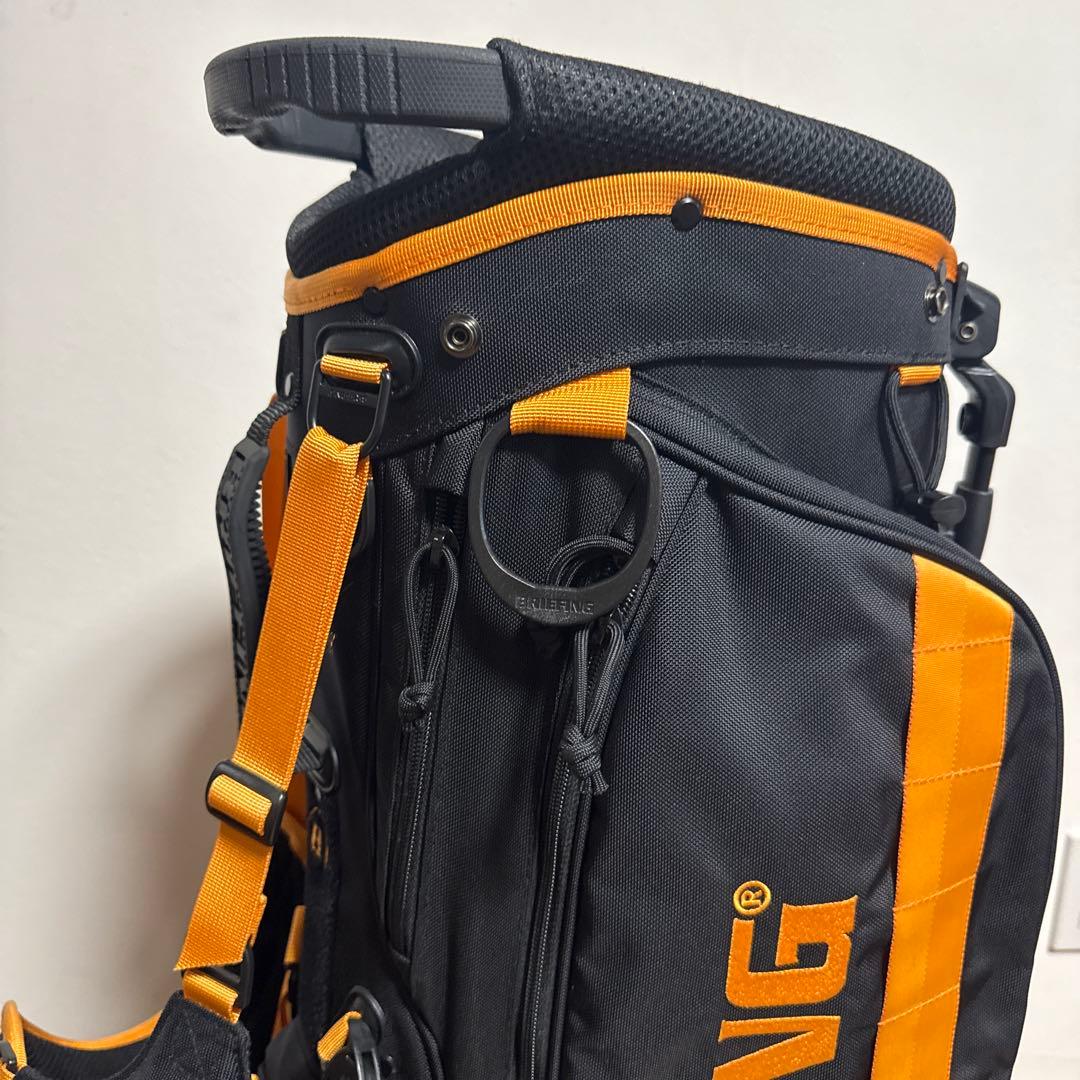 美品　ブリーフィング スタンド式　キャディバッグ