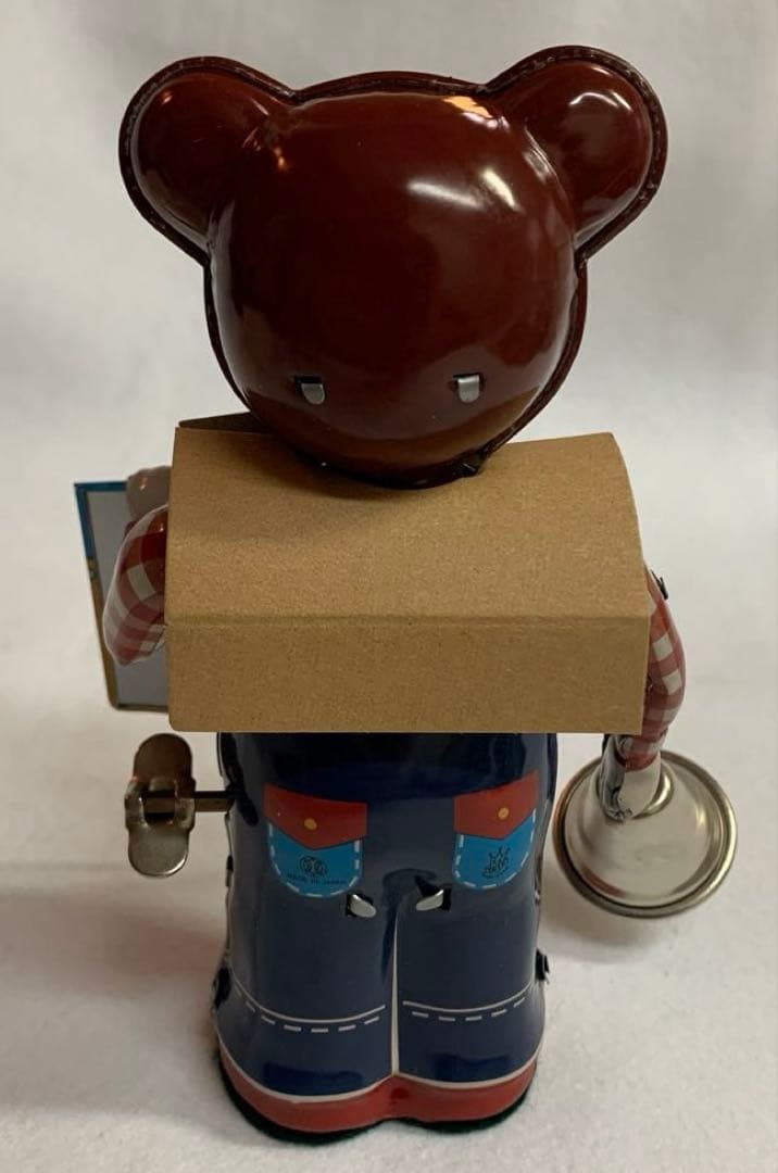 【新品未使用品】ブリキニュースベア　WIND UP BEAR 日本製