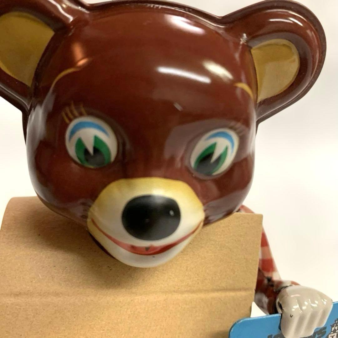 【新品未使用品】ブリキニュースベア　WIND UP BEAR 日本製